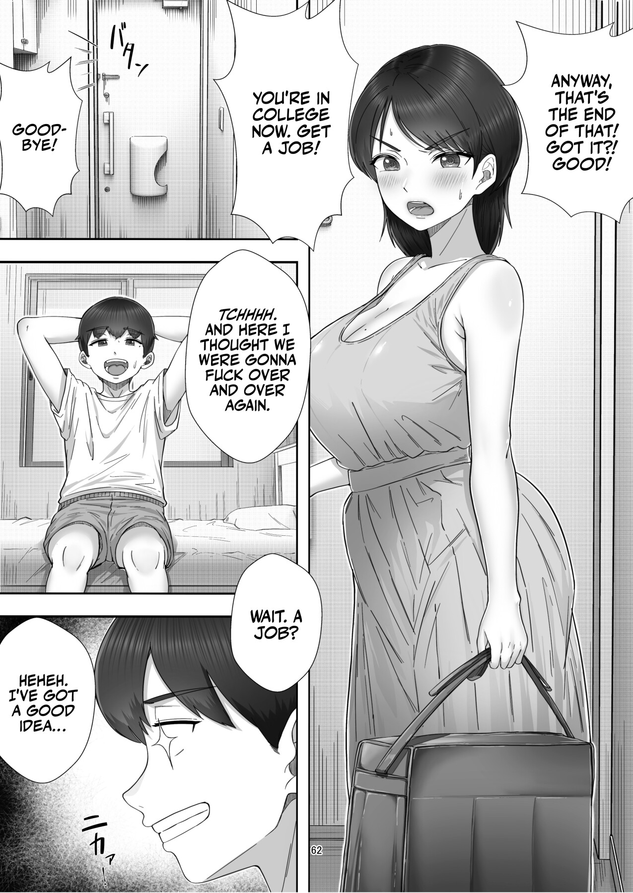 Hentai Manga Comic-When I Ordered a Call Girl My Mom Actually Showed Up.-Read-61